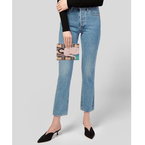 Olympia Le-Tan nude girl box clutch - Picture 2 of 5